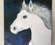 動物や人物画を描いています イメージ1
