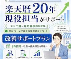 楽天歴20年の現役担当がショップ改善を支援します 商品ページと数値を見直し、取り組むべき改善の優先順位を整理