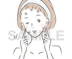 女性誌風の優しいタッチのイラストを描きます WEBサイトや紙媒体用のイラストレーターをお探しの方へ