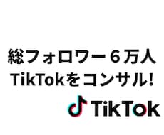 総フォロワー６万人がTikTokをコンサルします イメージ1