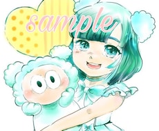 可愛いアイコンイラストお描きします イメージ1