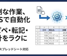 面倒な定型作業をGASで自動化します イメージ1