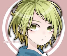 SNSアイコン等のイラスト作成します イメージ1