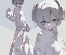 各用途に合わせた立ち絵を制作します イメージ1