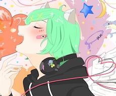 オリジナル歌ってみたのイラスト描きます イメージ1