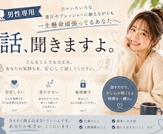 男性専用！傾聴します イメージ1