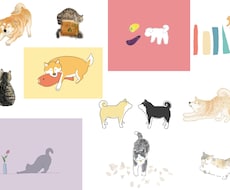 ふんわりと絵本のような世界観の絵を描きます イメージ1