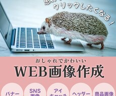 思わずクリックしたくなる！【WEB画像】作成します おしゃれでかわいい★ 女性向け画像作ります