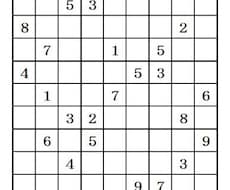 好きな数独と同じ答えの問題を１０問以上作ります イメージ1