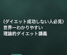 本気で納得！食事管理ダイエットコンサルします イメージ1
