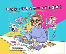 チラシ、フライヤーのデザインうけたまわります イメージ1
