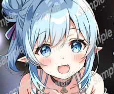 可愛い美少女のイラストを作成します イメージ1