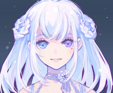 おまかせ美少女アイコン描きます 【1000円】SNS用の美少女アイコン