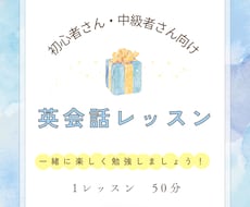 初心者・中級者向け☆英会話レッスンをします 講師歴13年・海外大卒の講師が楽しく丁寧に教えます！