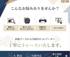 Geminiなどの画像をトレース・データ化します イメージ1
