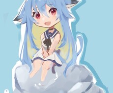 可愛い女の子を描きます イメージ1