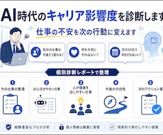 AIによるあなたのキャリアへの影響を診断します イメージ1