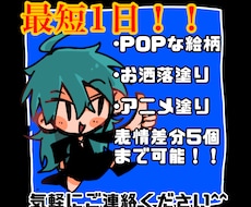 配信者向け!商用利用〇表情差分ミニキャラ制作します イメージ1