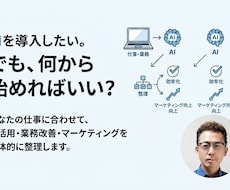 ChatGPT。仕事での活用法を一緒に整理します イメージ1