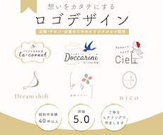 お店の想いが伝わる、温かみのあるロゴを制作します イメージ1