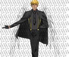 全身イラストを描きます 立ち絵差分なども対応！少年から青年まで男女描けます
