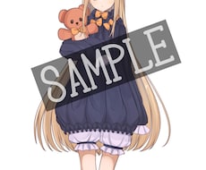 SNSアイコン/可愛い女の子のイラストを描きます イメージ1