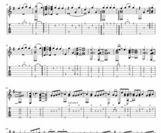 現役ギタリストが正確かつ格安でギター譜面作成します コンテスト受賞歴多数のスキルでどんな曲でもTAB譜にします！