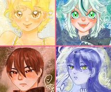 雰囲気おまかせアナログ風アイコン描きます イメージ1