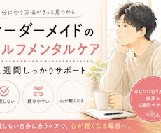 三日坊主でも続く！専用のメンタル習慣を設計します イメージ1