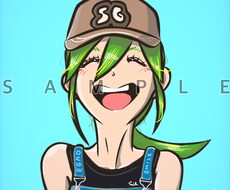 SNSで使えるアイコンを作成します イメージ1