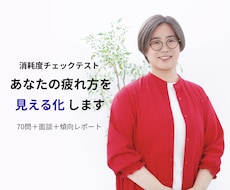 70問と面談であなたの疲れ方を見える化します イメージ1