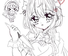 ラクガキ風おまかせイラスト描きます イメージ1