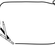 えんぴつで書いた絵をデータで送ります イメージ1
