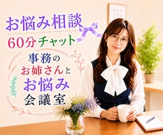 恋愛／仕事／子育て／家族／６０分チャットいたします イメージ1
