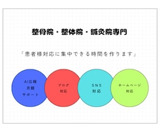 整骨院様専門｜HP文章を改善します イメージ1