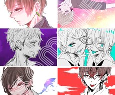 SNS・なりきりなどに使うアイコンを作成します イメージ1