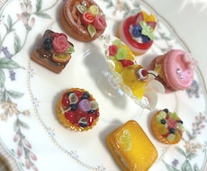 粘土細工のストラップや小物をお作りいたします 樹脂粘土を使用したあなただけの一点物です！