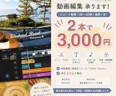 おしゃれなmini vlog動画を作成します イメージ1