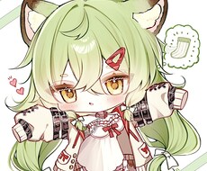 商用利用可！ご希望のSDイラスト作成します キラキラ塗り、彩度控えめ、雰囲気お気軽にご相談下さい！