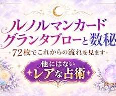 他にはない72枚◆ルノルマン×数秘で未来を視ます イメージ1