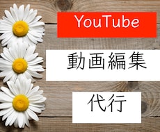 YouTube動画編集代行致します イメージ1