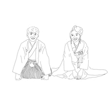 お写真から似顔絵を作成します イメージ1