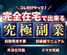主婦でもできた✨完全在宅でできる究極副業教えます イメージ1
