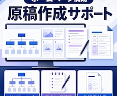 ホームページ構成と原稿案を作成します 制作会社へ渡せるサイト設計資料をまとめます