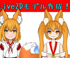Live2Dモデルを作ります イメージ1