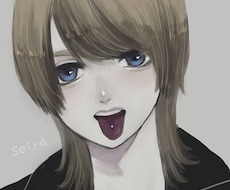 目を引くかわいいSNSアイコンヘッダーなど描きます イメージ1