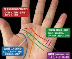 手相画像からあなたの運勢と未来を本格鑑定します イメージ1