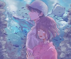 似顔絵や誕生日、記念日イラスト描きます 世界に一枚だけのオリジナルイラストを描きます。