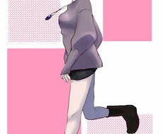 立ち絵、デフォルメ、オリジナルキャラクター描きます イメージ1