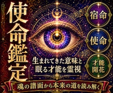 あなたの宿命・使命・今世で進むべき道を霊視します 人生の迷い、繰り返す悩み、本来輝ける道を読み解きます。